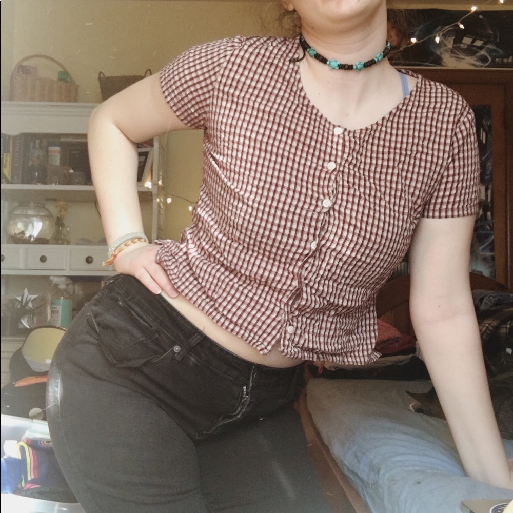 Farmergirl Cropped Top